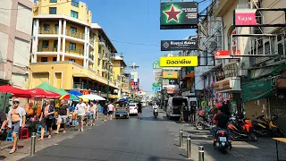 [4K] Songkran 2022 🇹🇭 Walking in Khaosan Road Bangkok