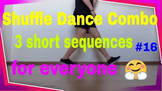 Detailed Shuffle Dance Tutorial/ 3x short Combo/ for everyone #16