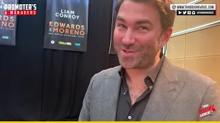 🔥EDDIE HEARN; YOU CAN'T SAY ONE NAME ONE FACE AND THEN NOT TAKE THE FIGHT