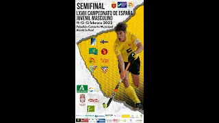 SEMIFINAL (Jornada 1) LXVIII Campeonato de España Juvenil Masculino. Hockey Sala.