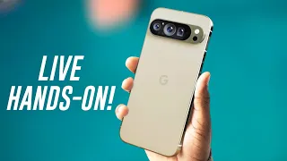 Google Pixel 9 Pro - LIVE HANDS-ON 😍😍