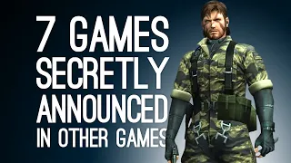 7 Games Secretly Announced in Other Games