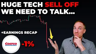 Huge TECH Losses, Bad GDP Data, Stock Market TOPPING Out? & COSTCO Earnings