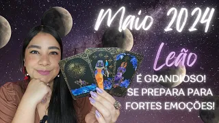 ♌️ LEÃO #2024 MAIO - É COISA GRANDE! MUITO TRABALHO E COLHEITA NO SEU DESTINO!