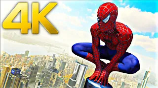 Marvel's Spider-Man Raimi Suit Free Roam Gameplay Style Combat & Swinging (4K)