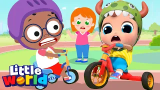 Dangers At The Playground | Safety Song |  Kids Songs & Nursery Rhymes by Little World