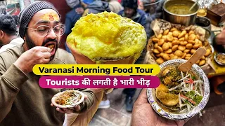 सुबह 4 बजे Varanasi Food Tour in Morning | Varanasi Food Tour Part 2