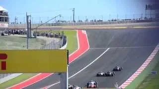 Experience an F1 Race Start - 2012 USGP Fan View