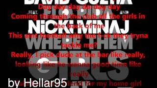 David Guetta ft Flo Rida & Nicki Minaj - Where Them Girls At #15