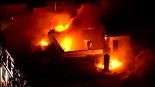 AERIAL VIDEO: Huge Fire Rages in Manhattan