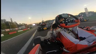 Onboard race at genk kz2 siep kuypers