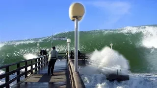 Orkan trifft Küste - Rerik November 1995 - Zeitgeschichte