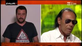 Scontro tra Salvini e Venditti sulla politica in Italia - Ballarò 02/06/2015