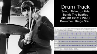 Ticket to Ride (The Beatles) • Drum Track