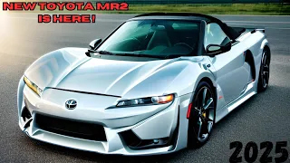 2025 Toyota MR2 New Look - Engine : Interior And Exterior | Price & Release Date