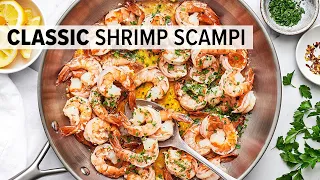 SHRIMP SCAMPI | An Easy 10-Minute Dinner Recipe!