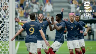 eFootball 2024 - France vs Germany - Gameplay | Steam PC