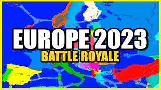 I Forced Europe Into a Battle Royale in the Present Day... (World War Simulator)