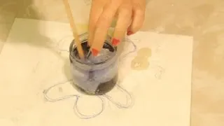 How to Add Glitter to Container Candles : Making Crafts