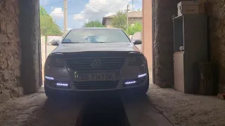 Динамические пороты с ДХО passat b6