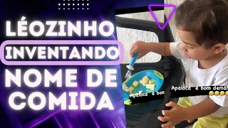 LÉOZINHO DIZ ALGO  ENGRAÇADO E DIVERTE OS FÃS NA INTERNET