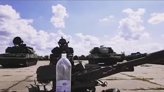 Bottle cap chalange, Ukrainian army edition via ZU-23-2