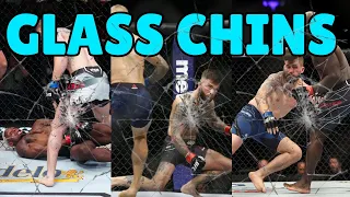 Which UFC fighters have the WORST CHIN? (glass jaw ranking)