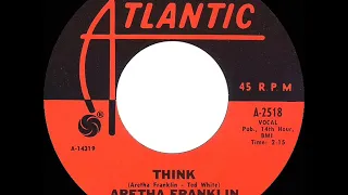 1968 HITS ARCHIVE: Think - Aretha Franklin (mono 45 )