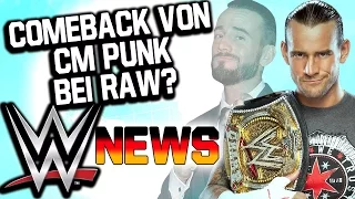 CM PUNK Comeback bei RAW?, John Cena neues Gimmick, Freeagents bei NXT [WWE NEWS 7/2015]