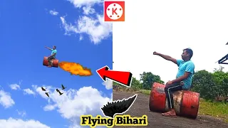 Flying Bihari (बिहारी) 💪 kinemaster video editing // Flying Video Editing Tutorial VFX In Kinemaster