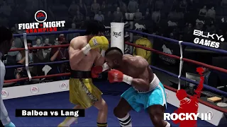 The Rocky Saga - Rocky Balboa vs Clubber Lang (Rocky III) Fight Night Champions