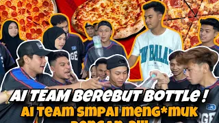 FLIP BOTTLE UNTUK PIZZA,SEMUA TAK NAK MENGALAH