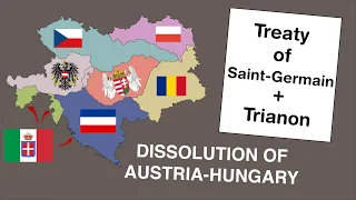 Dissolution of Austria-Hungary after WW1