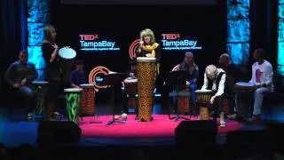 Facilitating drum circles: Katherine T. Robinson & Sally G. Robinson at TEDxTampaBay