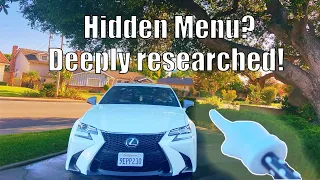 Top hidden features of the 4th gen Lexus GS 350!!!!