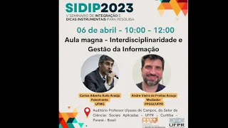 Interdisciplinaridade e a gestão da informação