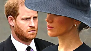 Prince Harry & Meghan Markle SNUBBED at Queen Elizabeth's Funeral!