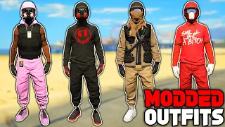 GTA 5 ONLINE How To Get Multiple Modded Outfits No Transfer Glitch! 1.68! (Gta 5 Clothing Glitches)