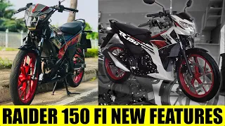 SUZUKI RAIDER 1501 FI NEW FEATURES