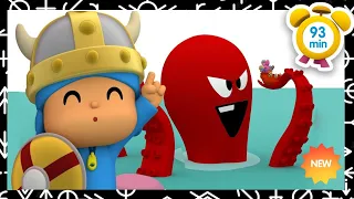NEW EPISODE 🛡 POCOYO BECOMES A VIKING! [93min] | Full Episodes | VIDEOS & CARTOONS for KIDS