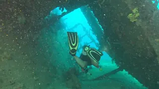 Antilla Wreck Dive in the Dutch Caribbean Sea - Aruba Shipwreck Scuba Diving