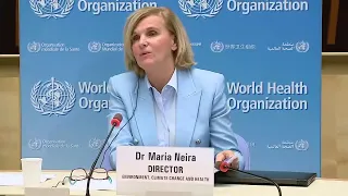 Live: Press briefing on WHO COP26 Special Report on Climate Change and Health