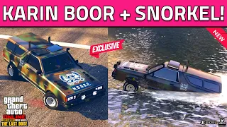 Karin Boor Best Customization | Snorkel Review | Subaru Off-Road | GTA 5 Online (How To Get,Release)