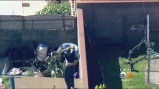 Suspect Arrested On Roof After Wild Car, Foot Pursuit