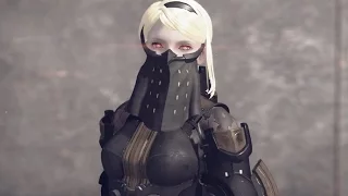 Nier Automata: Operator 210 Boss Fight (1080p 60fps)