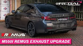 HOW TO MAKE YOUR M550i SOUND BETTER! [REMUS AXLE-BACK]