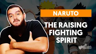 NARUTO - THE RAISING FIGHTING SPIRIT | Como tocar na guitarra