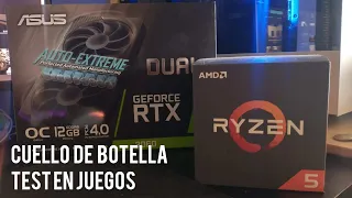 Rtx 3060+Ryzen 5 2600 | Cuello de botella? |Test en juegos