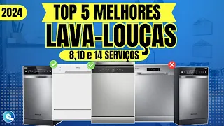 [NOVO] 💦Top 5 Melhores Lava Louças para 2024 | Lava Louças de 8 serviços, 10 e 14 serviços