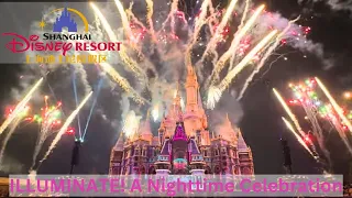 ILLUMINATE! A Nighttime Celebration 4K (FIREWORKS SHOW) | Shanghai Disneyland